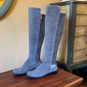 Michael Kors Gray Over the Knee Boots